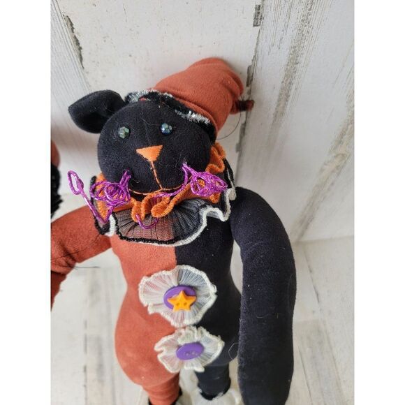 Halloween unique hat clown jester home decor star pumpkin - Picture 4 of 12